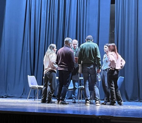 «Ανοιχτή» πρόβα για τη νέα παράσταση της Θεατρική Ομάδα Τρίπολης - Συσκηνοθετούν ο Γιώργος Ηλιόπουλος και η Δώρα Μπαρουτάκη (vd)