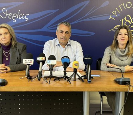 Υπογραφές για τον Βιολογικό Λεβιδίου | Τζιούμης: “Θωρακίζουμε το περιβάλλον – Αναβαθμίζουμε την ποιότητα ζωής των συνδημοτών μας”