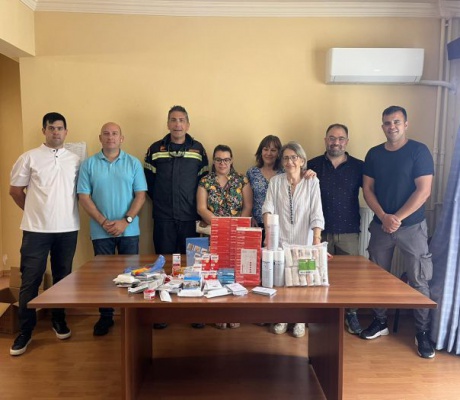 Δωρεά φαρμακευτικού υλικού στην 9η ΕΜΟΔΕ