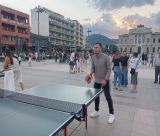 To  τμήμα Επιτραπέζιας Αντισφαίρισης της ΑΕΚ Τρίπολης στο "επιλέγω ζωή"