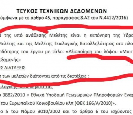 Αγγελάκος για Λόφο Μπιτσάνη: "Όταν η προχειρότητα γίνεται τρόπος διοίκησης"