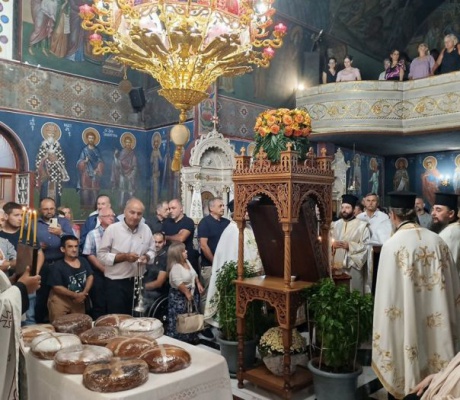 Σύλλογος ΑμεΑ Αρκαδίας | Αρτοκλασία στην "Παναγία Γιάτρισσα", στο Συνοικισμό Κολοκοτρώνη