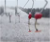 Στα λευκά το Χιονοδρομικό Κέντρο Μαινάλου! (vd)