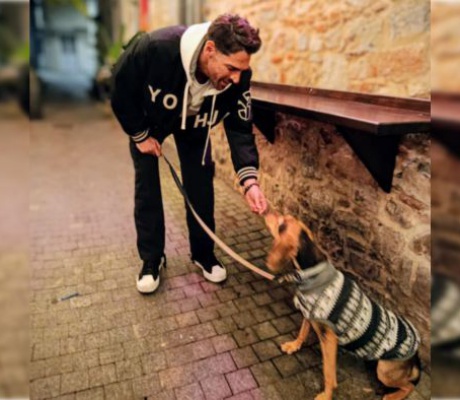 Ο Γιάννης Σπαλιάρας συστήνει την "Πιπίτσα", μια αδέσποτη σκυλίτσα στην Τρίπολη!