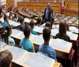 Παιδιά του Δημοτικού Σχολείου Άστρους στη Βουλή - Υποδοχή από Βλάση (εικόνες)