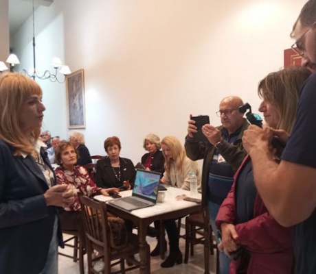 Γυρίσματα του ΣΚΑΪ στα ΚΑΠΗ Τρίπολης (εικόνες)