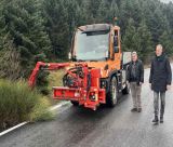 Καθαρίστηκε ο δρόμος προς το Χιονοδρομικό Κέντρο Μαινάλου (vd)