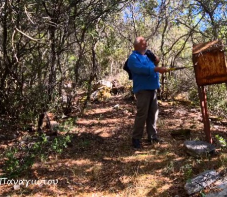 Γορτυνία | Τα άγνωστα κρησφύγετα - σπηλιές επί τουρκοκρατίας στους βράχους του Λάδωνα (vd)