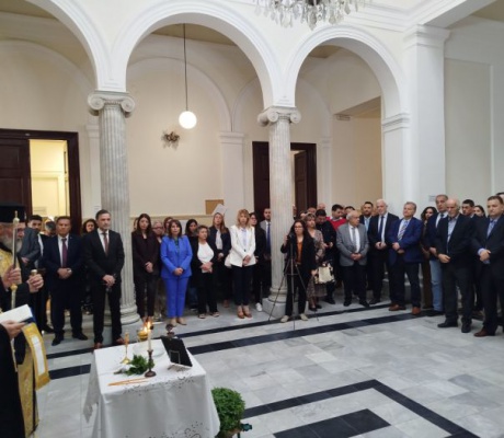 Αγιασμός για τη νέα δικαστική περίοδο στην Τρίπολη (εικόνες)