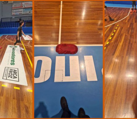 Η κακοκαιρία προκάλεσε νέα προβλήματα με τα νερά να πέφτουν από τη στέγη του "κλειστού" στο ΔΑΚ Τρίπολης