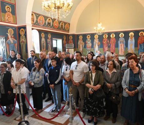 Η εορτή του Αγίου Πνεύματος στο Ιερό εξωκλήσιο της Αγίας Τριάδος Σεχίου Τρίπολης (εικόνες)