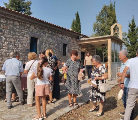 Λαγκάδια | Γιορτάζει το εξωκλήσι του Αγίου Ιωάννη στον οικισμό Άνω Μπούφη (εικόνες)