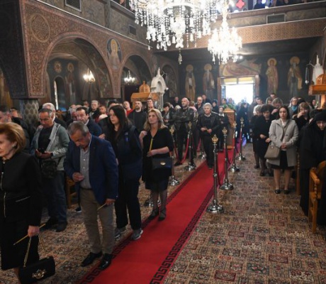 Τελέστηκε το Τεσσαρακονθήμερο Μνημόσυνο του μακαριστού Αρχιμανδρίτη π. Ιουστίνου Τσαγκούρη (εικόνες)