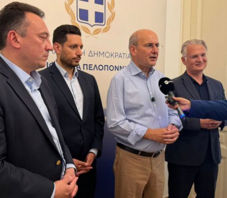 Χατζηδάκης - Κυρανάκης - Βλάσης | Ανακοινώσεις για πιο μόνιμες λύσεις στη Γορτυνία, έργα στη Μεγαλόπολη και επενδύσεις στη ΒΙΠΕ Τρίπολης