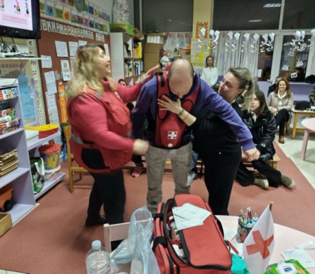 Δράσεις Αγωγής Υγείας του Ελληνικού Ερυθρού Σταυρού Τρίπολης σε Σχολικές Μονάδες της Αρκαδίας