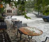 Το χαλάζι σάρωσε χωριά του Πάρνωνα (vd)