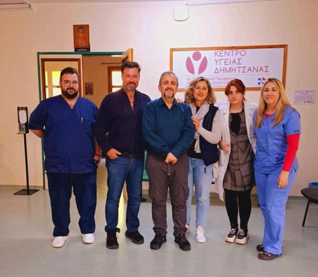 Σύστημα Απεικόνισης Φλεβών για το Κέντρο Υγείας Δημητσάνας με δωρεά της οικογένειας Κουστένη