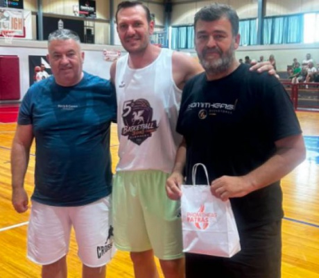 Επίσκεψη προπονητών Προμηθέα Πάτρας στο τουρνουά μπάσκετ του Πήγασου!