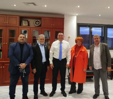 Με τον Βλάση συναντήθηκε η διοίκηση της Παναρκαδικής Ομοσπονδίας Ελλάδος - Αυτά τα ζητήματα τέθηκαν στο "τραπέζι" της συζήτησης