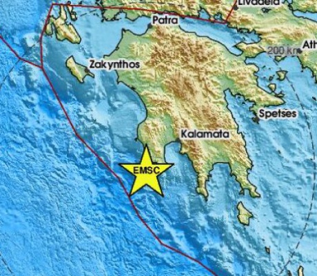 Σεισμός νότια της Πύλου ταρακούνησε και την Αρκαδία!