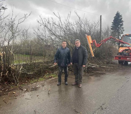 Εργασίες στο χωριό Στρίγκου | Αντιδήμαρχος Κούρος: "Ο Δήμος παραμένει παρών σε κάθε γωνιά του τόπου μας"