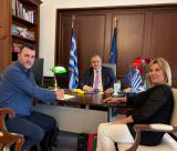 Συνάντηση Παγγορτυνιακής με τον Υφυπουργό Εσωτερικών Βασίλη Σπανάκη - Αποδέχθηκε πρόσκληση να επισκεφθεί τη Γορτυνία   