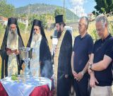 Αγιασμός για τα έργα στο βρεφονηπιακό σταθμό Φιλικών: «Αφορά το μέλλον του τόπου» - «Επενδύουμε με πράξεις» (vd)