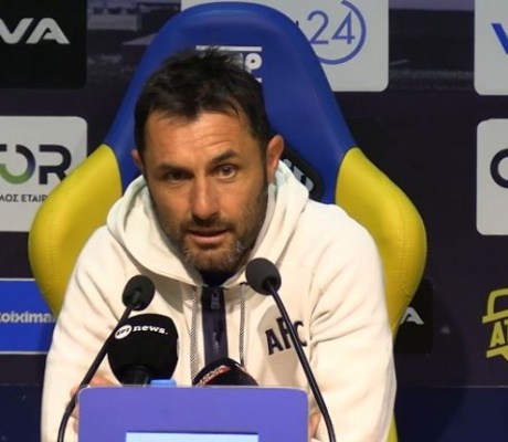 Γιώργος Αντωνόπουλος (προπονητής Αστέρα): "Είμαι αισιόδοξος και το λέω ειλικρινά" (vd)