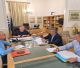 Συνάντηση εργασίας του Περιφερειάρχη Δημήτρη Πτωχού με τον Δήμαρχο Τρίπολης, Κώστα Τζιούμη