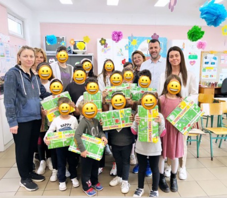 Η Παγγορτυνιακή μοίρασε δώρα στο πιο απομακρυσμένο Νηπιαγωγείο - Δημοτικό Σχολείο της Γορτυνίας