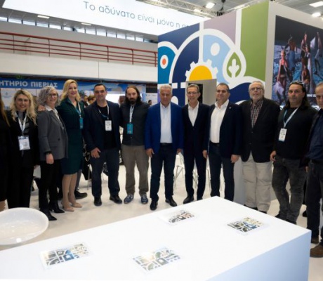 Δυναμική η παρουσία του Δήμου Γορτυνίας στην 40ή Διεθνή Έκθεση «Philoxenia» στη Θεσσαλονίκη (εικόνες)