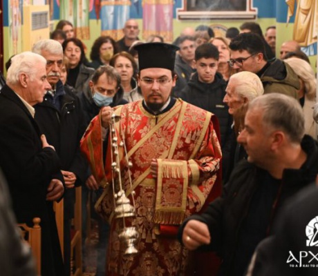 Αρχιερατικός Εσπερινός του Αγίου Τρύφωνος στην Τρίπολη (εικόνες)