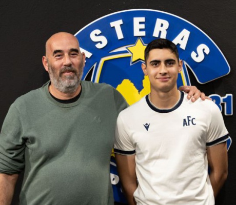 Αστέρας AKTOR | Επαγγελματικό συμβόλαιο για τον τερματοφύλακα Γιάννη Κριαρά