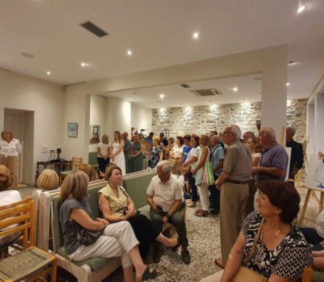 Εγκαίνια έκθεσης στο Λεβίδι - "Η τέχνη ενώνει τους ανθρώπους" (εικόνες)