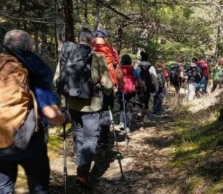 Στη μαγευτική διαδρομή Βαλτεσινικό - Λαγκάδια περπάτησε ο ΕΟΣ Τρίπολης (εικόνες)