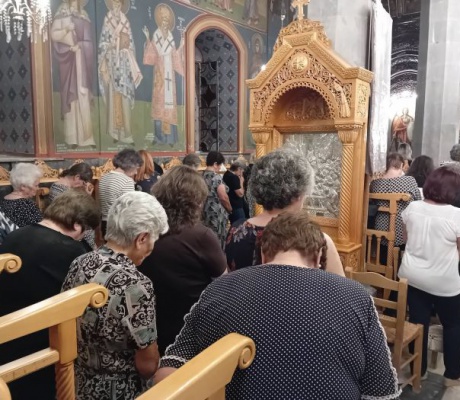 Η Ιερά Αγρυπνία για τον Όσιο Παΐσιο στο Στενό (εικόνες)