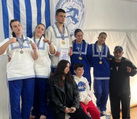 Αετοί Γορτυνίας | Δέκα μετάλλια Τοπικό Πρωτάθλημα Παγκρατίου Αθλήματος Πελοποννήσου