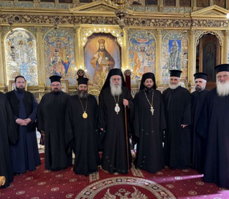 Ιερατική Σύναξη στην Ιερά Μητρόπολη Μαντινείας και Κυνουρίας (εικόνες)