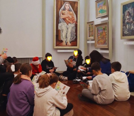 Η Δημοτική Πινακοθήκη Τρίπολης άνοιξε τις πόρτες της στους μαθητές με το πρόγραμμα «Χρώματα και Ιστορίες» (εικόνες)