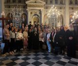 Αρκάδες προσκυνητές στον Μητροπολίτη Πατρών και σε προσκυνήματα της Ιεράς Μητροπόλεως (εικόνες)