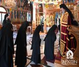 Πανηγυρικός Αρχιερατικός Εσπερινός στη Μονή Παναγίας Μαλεβής (εικόνες)