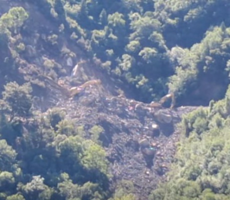 Ξεκίνησαν ξανά οι εργασίες στα Λαγκάδια - Στόχος να ανοίξει ο δρόμος μέσα στις επόμενες ημέρες (vd)
