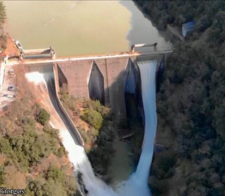 Σε ιδιαίτερα υψηλά επίπεδα πληρότητας η στάθμη της τεχνητής λίμνης Λάδωνα