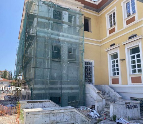 Προχωρούν τα έργα στο Πνευματικό Κέντρο Τρίπολης | "Έχουμε φτάσει στο 70% - Το έργο αναμένεται να ολοκληρωθεί στο τέλος Σεπτεμβρίου"