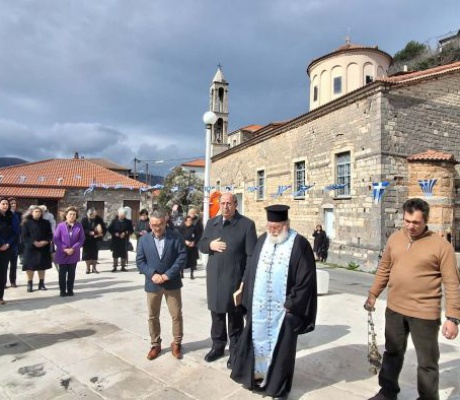 Τα Λαγκάδια Γορτυνίας τίμησαν την επέτειο της 25ης Μαρτίου (εικόνες)