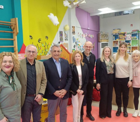 Ηλεκτρονικό εξοπλισμό στο ΚΔΑΠ ΜΕΑ του Δήμου Τρίπολης από τους «Ήρωες της Digea» (vd)