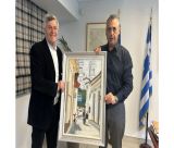 Ο Τριπολίτης Γιάννης Σαλαπάτας δώρισε ένα ένα ξεχωριστό έργο ζωγραφικής για τη Δημοτική Πινακοθήκη