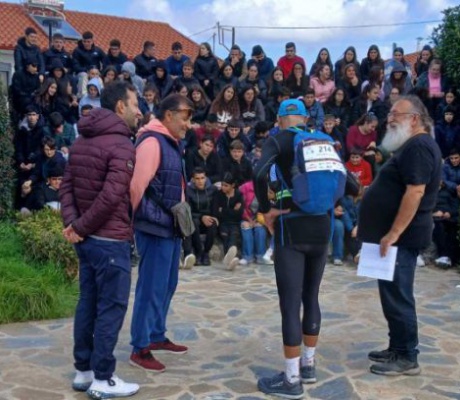 Η Αλέα Τεγέας υποδέχθηκε αθλητές του «Αυθεντικού Φειδιππίδιου δρόμου» (vd)