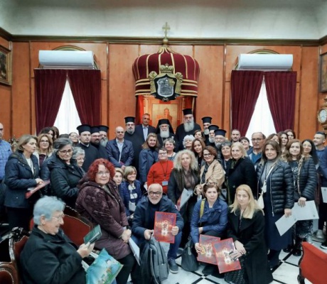 Με πνευματική συγκίνηση η προσκυνηματική εκδρομή της Μητροπόλεως Μαντινείας και Κυνουρίας στους Αγίους Τόπους