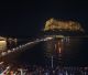 Φωταγωγήθηκε ο Βράχος της Μονεμβασιάς!